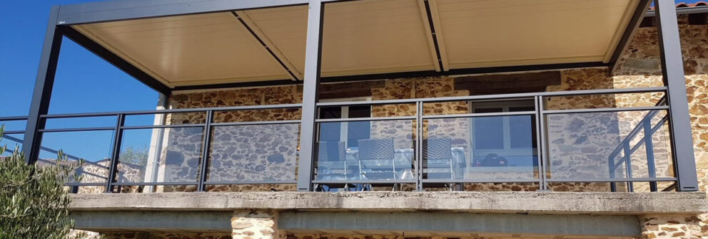 Pergola sur balcon - BatiBarsun