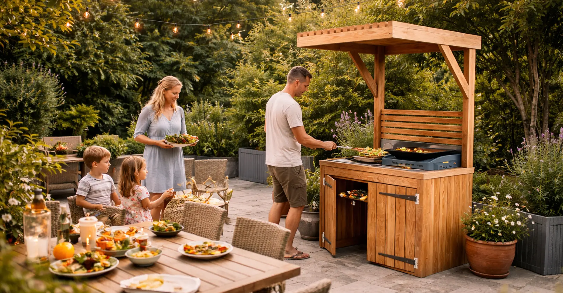 Mini cuisto pour cuisiner sur votre terrasse - BBS