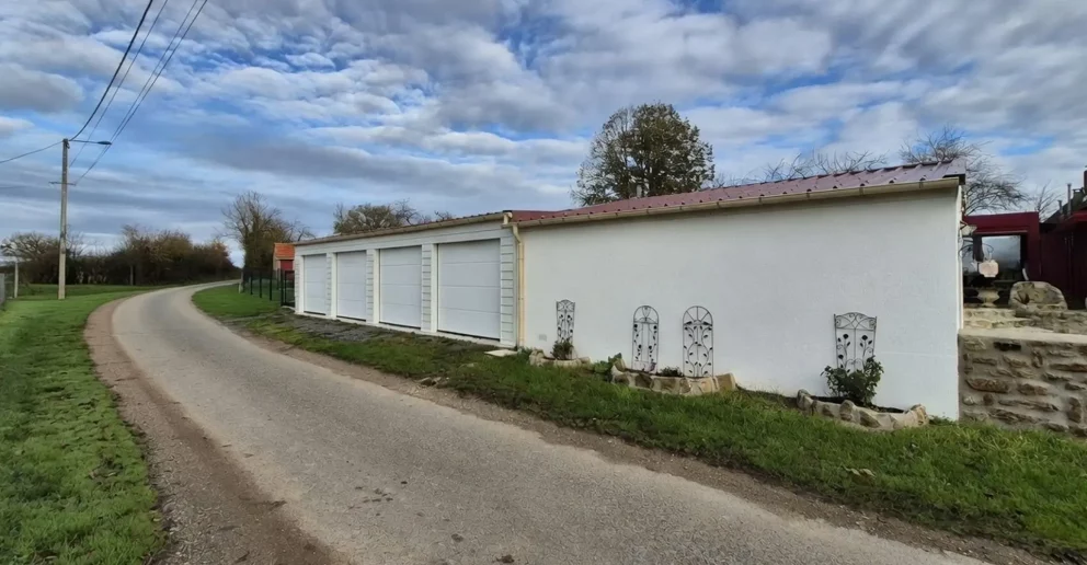 4 garages accolés - BBS