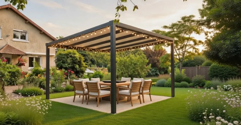 Pergola aluminium auto-portée - BBS
